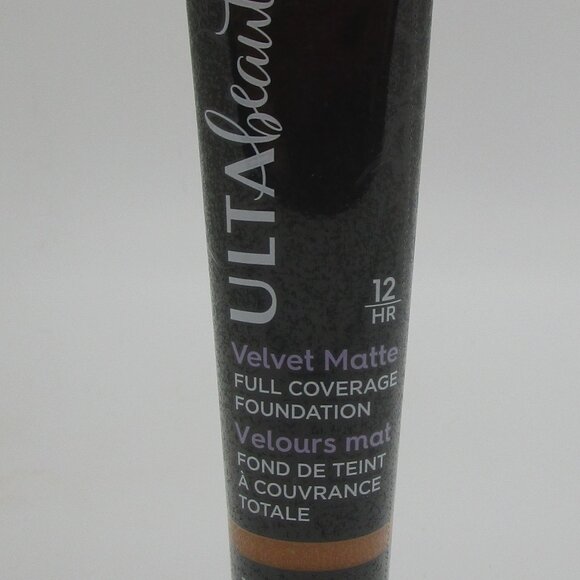 Ulta Beauty MEDIUM TO TAN PEACH Velvet Matte Full Coverage Foundation PLS READ - Picture 1 of 2